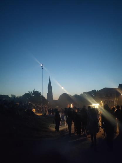 Picture of sunsetting sky