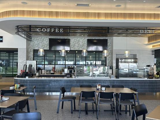 Cafeteria on Airline