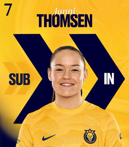 Sub In: Janni Thomsen