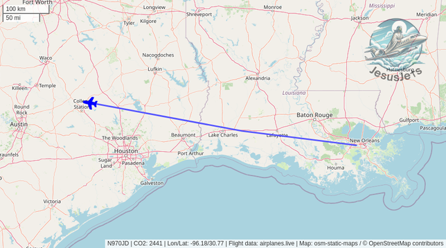N970JD since Sat Jun 21 2025 22:44:27 GMT+0000 (Coordinated Universal Time)