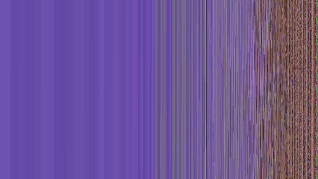 Random frame from a video sorted by random criteria, or stripes coloured by each frame of a video