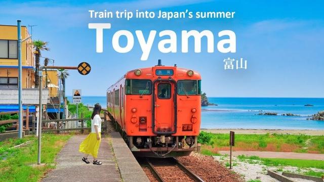 Early Summer Escape to Toyama | A Relaxing Seaside Train Trip in Rural Japan | Japan Travel Vlog