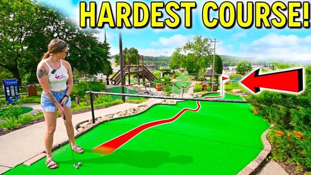 We Found the HARDEST Pirate's Cove Mini Golf Course!