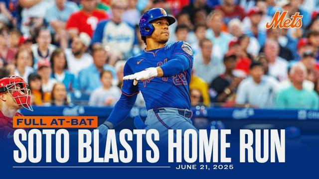 Juan Soto Hits Mets Third-Straight Home Run | FULL AT-BAT