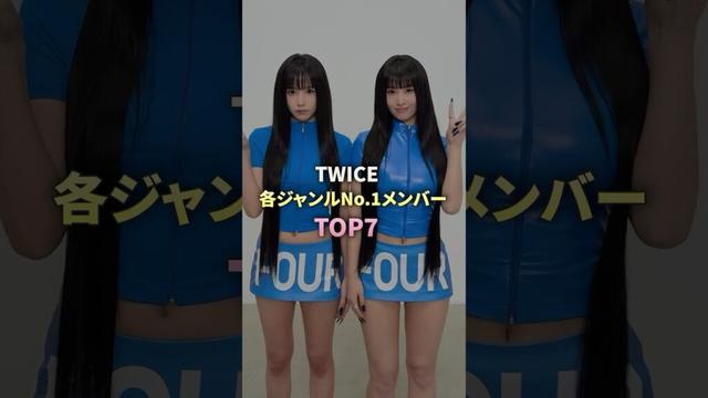 TWICE各ジャンルNo.1メンバーTOP7 #twice #ジヒョ #モモ #ダヒョン #ミナ #チェヨン #サナ #ツウィ #kpop #kpopgroup