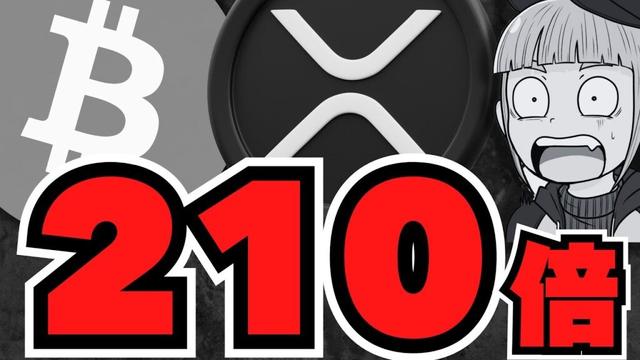 【仮想通貨】暴落の中、ビットコイン210倍予測！セイラー氏が語る／XRPの保有割合に注目！ピンチとチャンス！