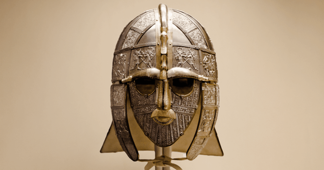 Inside a 7th-century ship grave in Suffolk, a fearsome Anglo-Saxon helmet was uncovered. More than armor—this was myth, message, and power forged in iron and garnet.
