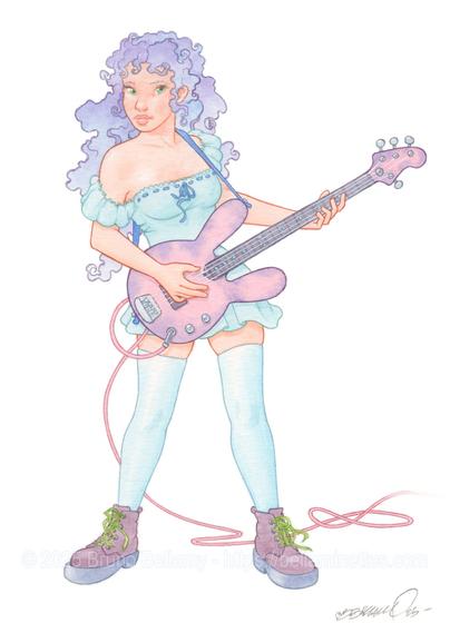 La bellaminette bassiste de juin.