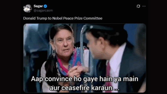 Internet mocks Pakistan's Nobel Peace Prize nomination for Trump: 'Laughable, desperate' | Trending