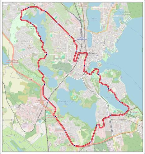 Bildbeschreibung:
Screenshot der heutigen Rundtour aus QMapShack.