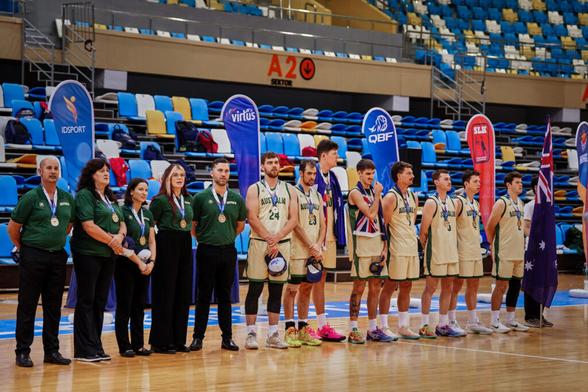 Boomerangs Claim Gold in Men's 5x5 Virtus Basketball World Championships