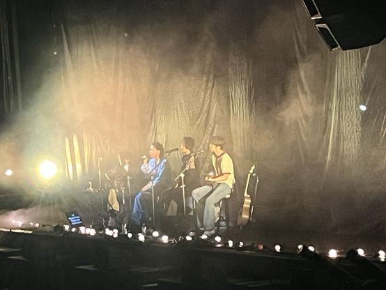 The Rose World Tour acoustic set