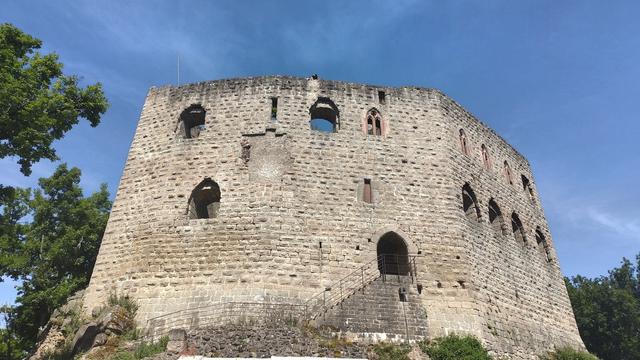 la façade du château de Spesbourg