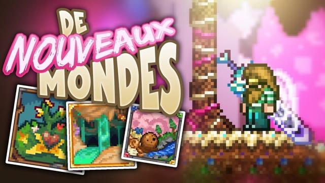 Nouveaux Biomes et Mondes avec ces Mods Terraria !