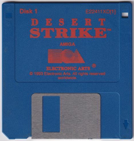 Desert Strike, Floppy Disk for Commodore Amiga