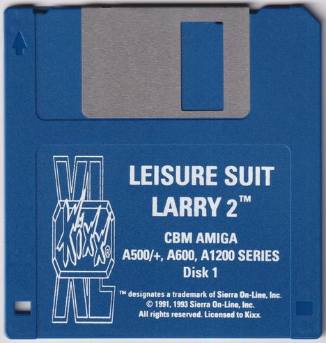 Leisure Suit Larry 2, Floppy Disk for Commodore Amiga