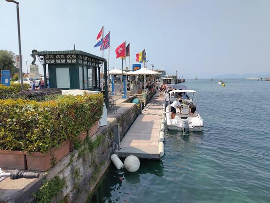Blick auf die Wasser-Tankstelle