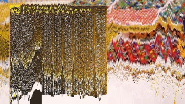 Random frame from a video sorted by random criteria, or stripes coloured by each frame of a video