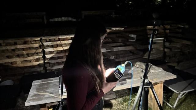 Wie angekündigt überprüfte der Landkreis am ersten Abend des Festbetriebes auf dem Lüchower Schützenplatz die Schallimmission in der Nachbarschaft