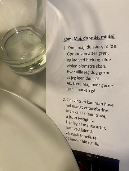 Kom, Maj, du søde, milde!