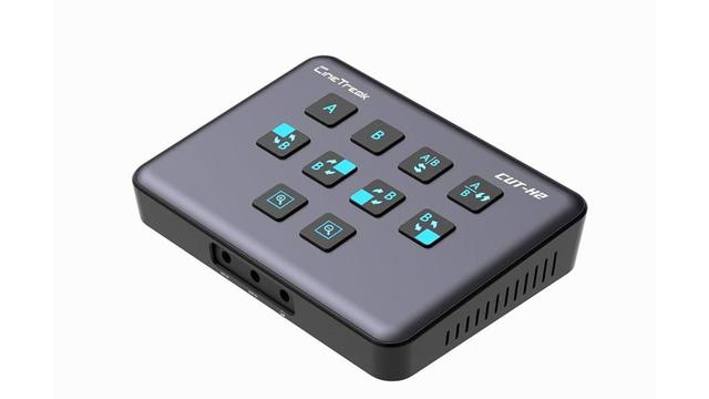 The Cinetreak Cut-H2 video capture card on a white background.