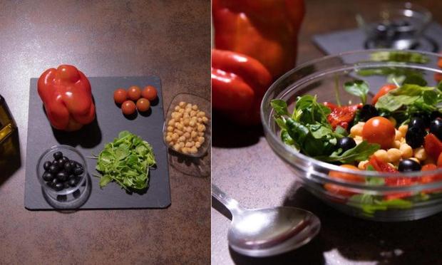 Ensalada de garbanzos. (El HuffPost)