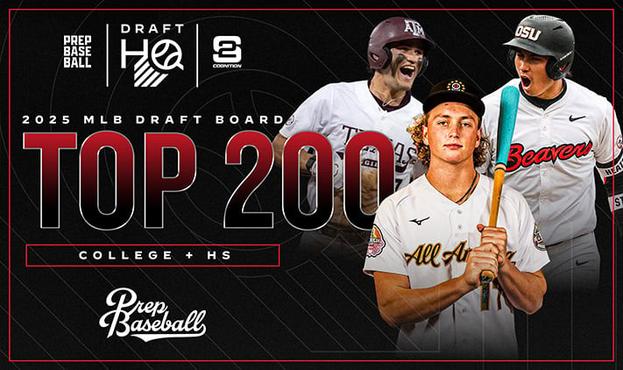 2025 MLB Draft Board: March Update