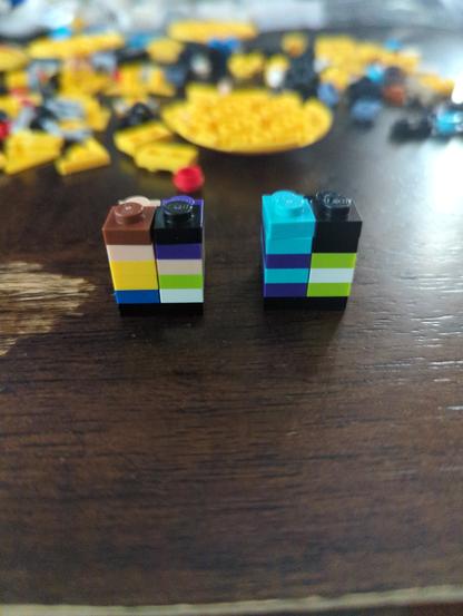 Mini brick built movie characters