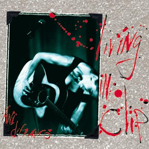 Album cover art for "Living In Clip" by Ani DiFranco