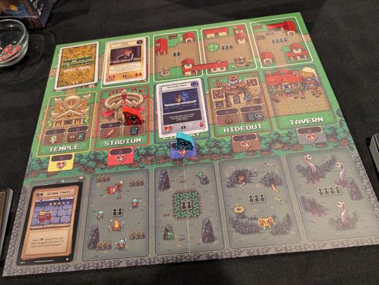 Super Boss Monster town board