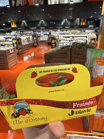 1L of Île d’Orléans strawberries