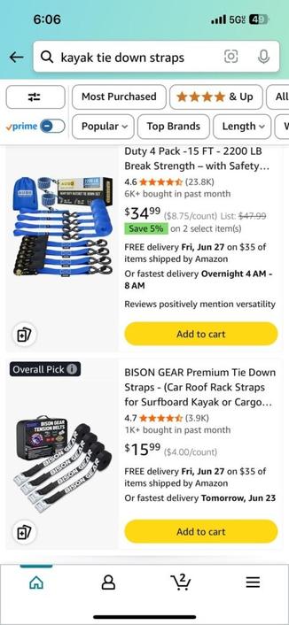 What “style/type” of tie down is easiest to use / most reliable?