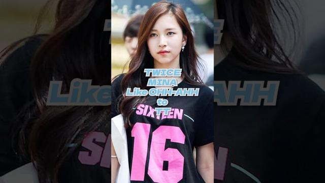 TWICEの姫ミナのデビュー時ってどんな感じ？ #mina #twice #twicemina #kpop #ミナ #likeoohahh #cheerup #tt