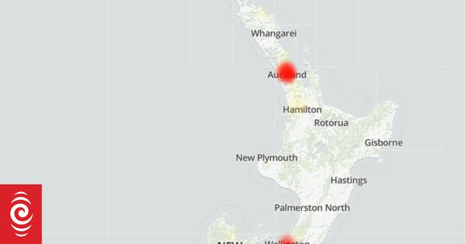 One NZ outages.