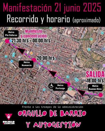 Manifestación OVK 2025