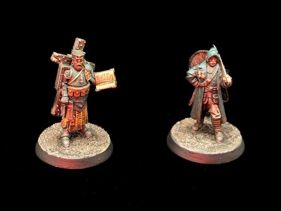 Trench Crusade New Antioch lieutenant and priest