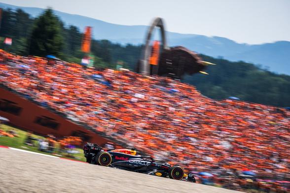 Max on track at the Red Bull Ring in 2024.