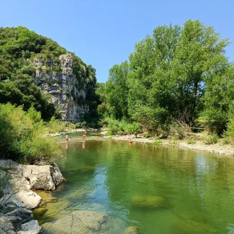 Sur les berges de l'Hérault