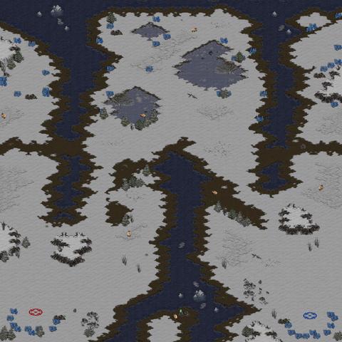 Aperçu de la carte/Preview of the map Close Encounters