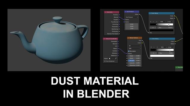 Dust Material In Blender