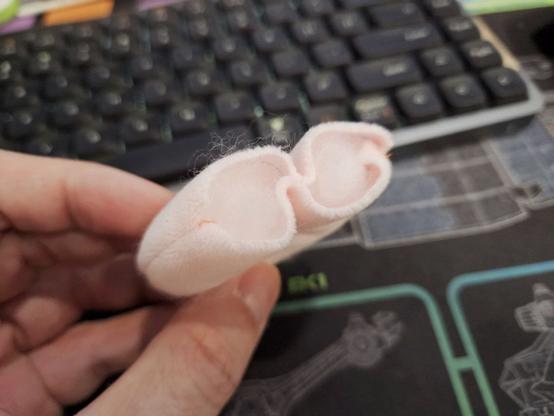 Stuffing the tongue with polyfill