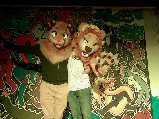 Ado and Scotch on stage at Uplift