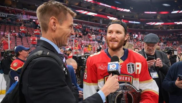 Matthew Tkachuk plays matchmaker on Instagram, sparking joy while elevating teammate Anton Lundell's profile