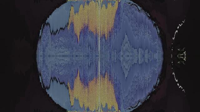 Random frame from a video sorted by random criteria, or stripes coloured by each frame of a video