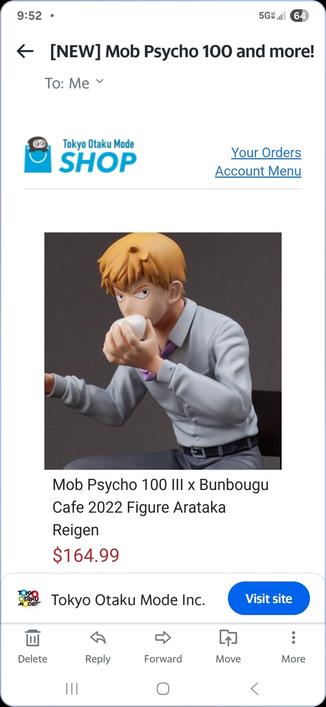 Ad for mib psycho 100 reign arataka figure