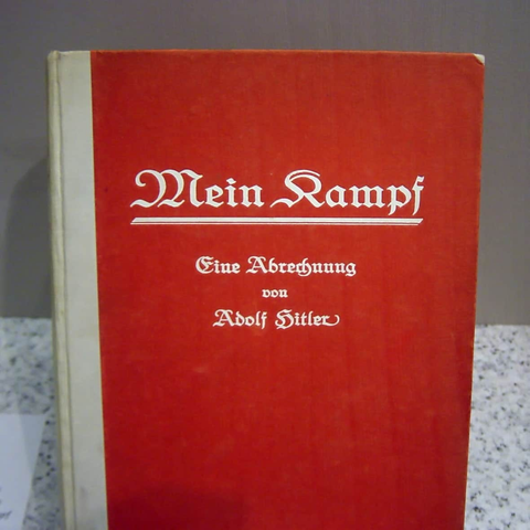 Mein Kampf book cover