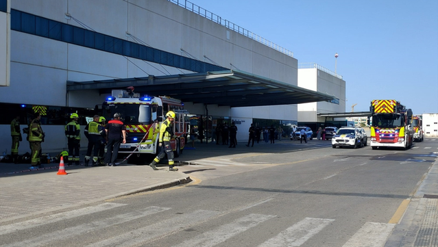 El foc s'ha produït a la planta de psiquiatria de l'Hospital La Fe de València (Europa Press)