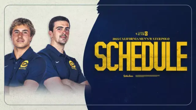 Cal Men's Water Polo Announces 2025 Schedule