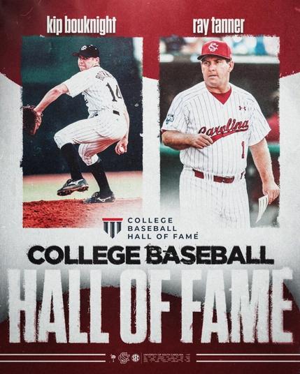 Bouknight, Tanner Part of 2025 College Baseball Hall of Fame Induction Class