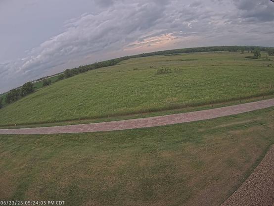 Homestead National Historical Park webcam overlooking the natural prairie.